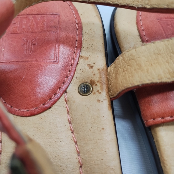 Women's Frye Dani Jeweled T strap Sandals Size 8M - Picture 10 of 10